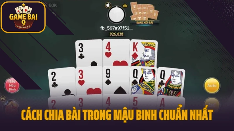 Cách xếp bài mậu binh 13 lá dễ thắng không phạm sai lầm 2 Cách chia bài trong mậu binh chuẩn nhất