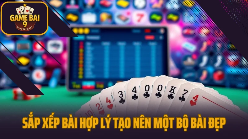 Bí kíp mậu binh cách xếp bài không thủng không sập 5 Sắp xếp bài hợp lý tạo nên một bộ bài đẹp