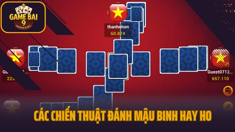 Hướng dẫn chơi mậu binh cách xếp 13 lá để không bị thủng thùng 4 Các chiến thuật đánh mậu binh hay ho