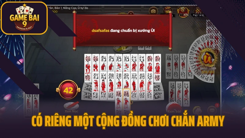 Chắn army - đỉnh cao trí tuệ trong game bài truyền thống 5 Có riêng một cộng đồng chơi chắn army