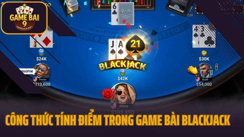 Hướng dẫn chơi blackjack hiểu luật rõ ràng thắng lớn dễ dàng 3 Công thức tính điểm trong game bài blackjack