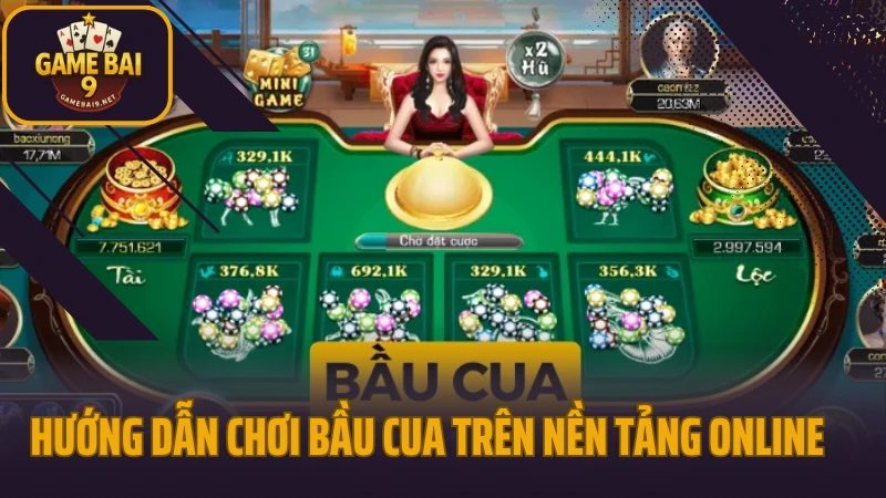 Hướng dẫn chơi bầu cua từ cơ bản đến cao thủ 4 Hướng dẫn chơi bầu cua trên nền tảng online
