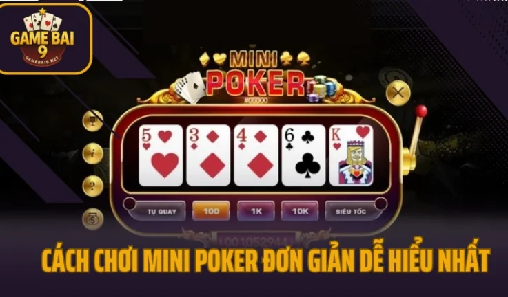 Hướng Dẫn Chơi Mini Poker 24/7 – Quay Thông Minh Trúng Giải Nhanh