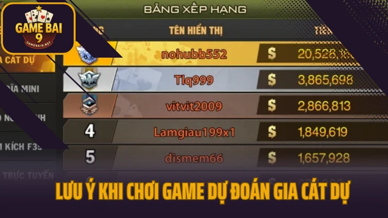 Hướng dẫn chơi gia cát dự cách dự đoán và tối ưu tỷ lệ trúng 5 Lưu ý khi chơi game dự đoán gia cát dự