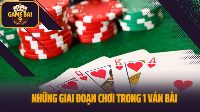 Poker texas - đỉnh cao bluff bài được cả thế giới công nhận 5 Những giai đoạn chơi trong 1 ván bài