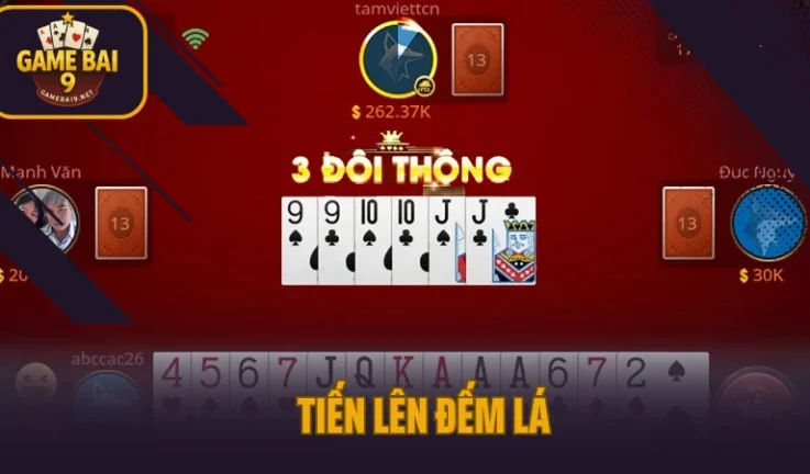 Tiến Lên Đếm Lá – 100% Ai Hết Bài Trước Người Đó Thắng