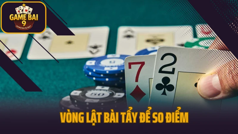 Poker texas - đỉnh cao bluff bài được cả thế giới công nhận 6 Vòng lật bài tẩy để so điểm
